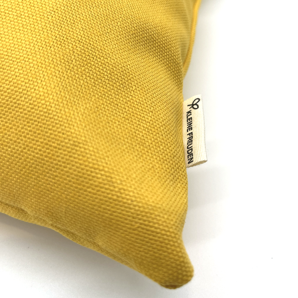 Kissen C gelb/gold